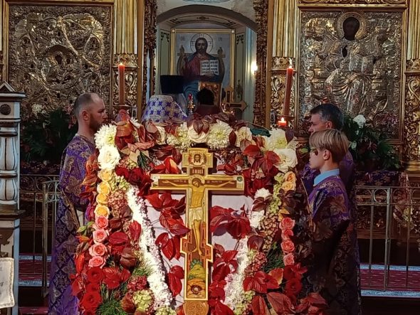 Престольный праздник Храма- Воздвижение Креста Господня!
